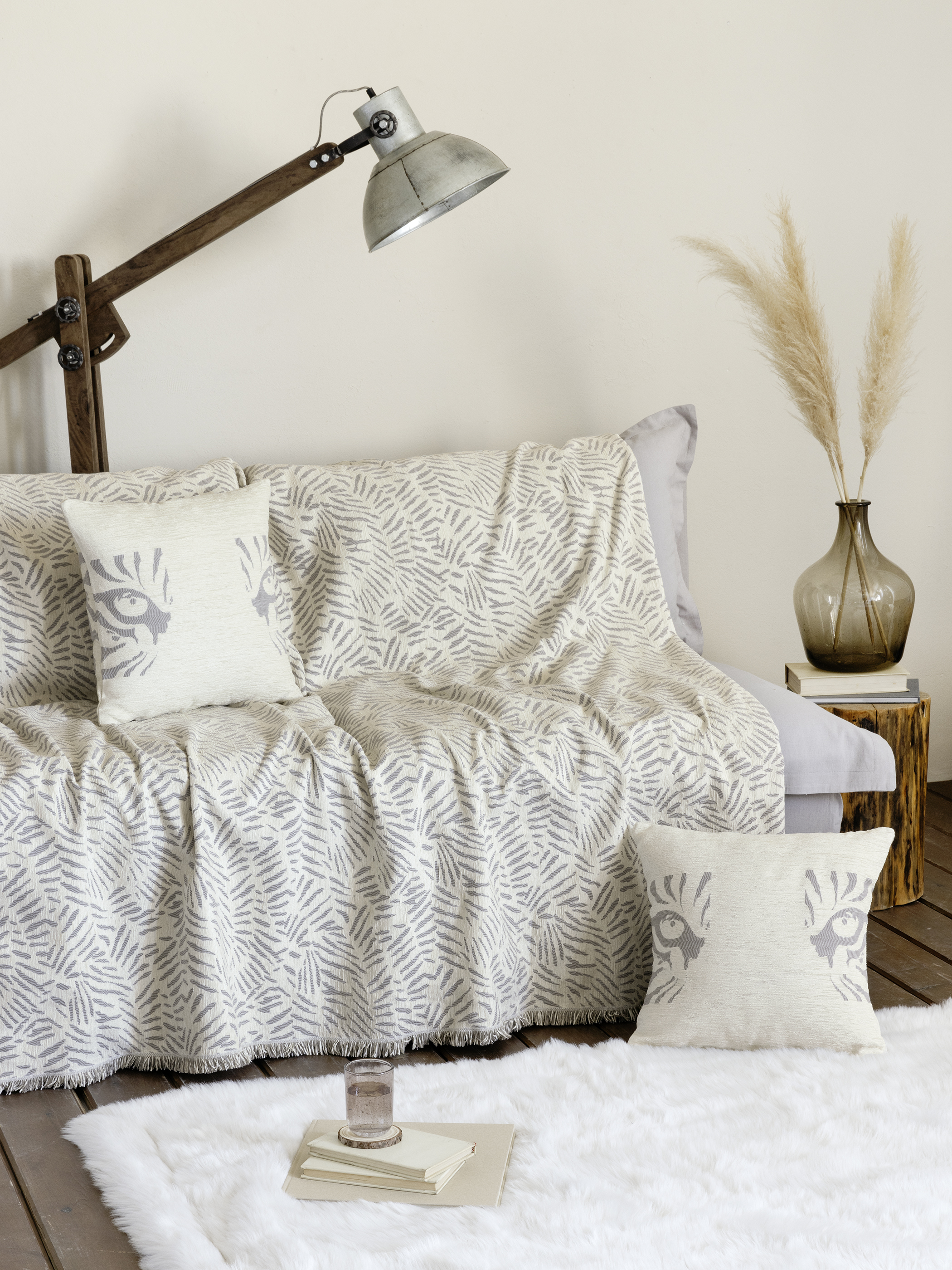 Ριχτάρι Τριθέσιος 180x300 Nima Home Lebrand Ivory